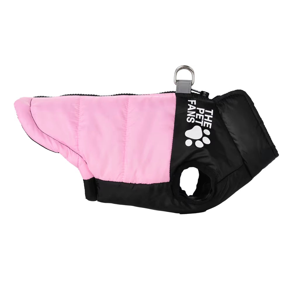 Dog Clothes with D-Ring Pet Dog Jacket Coat for Small Medium Dog Winter Windproof Puppy Costumes Cat Warm Clothing Chihuahua Pug