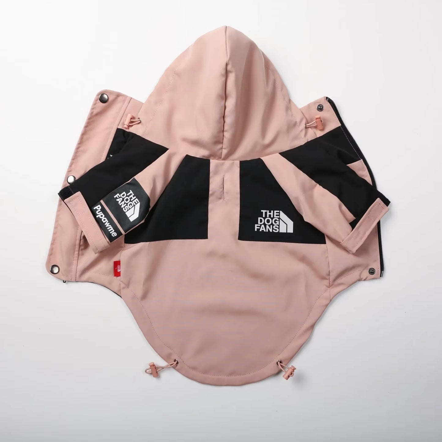 Small Dog Raincoat Clothes for Small Big Dogs Wind Coat Windbreaker French Bulldog Hoodie Octdoor Raincoats Dog Costume Coat