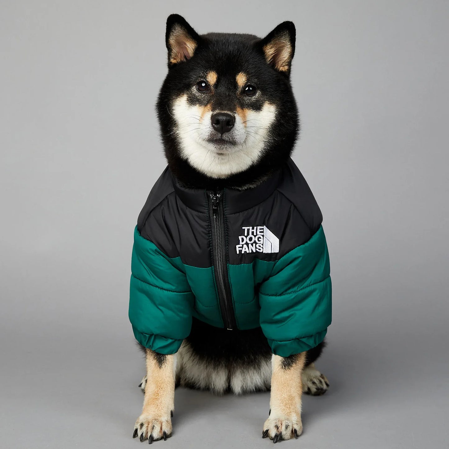 The Dog Face Winter Pet Dog down Jacket Clothes for Small Medium Dogs Warm Thick White Duck down Vest French Bulldog Puppy Coat