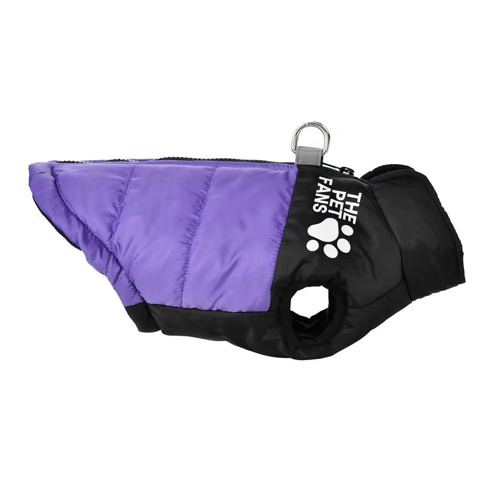 Dog Clothes with D-Ring Pet Dog Jacket Coat for Small Medium Dog Winter Windproof Puppy Costumes Cat Warm Clothing Chihuahua Pug