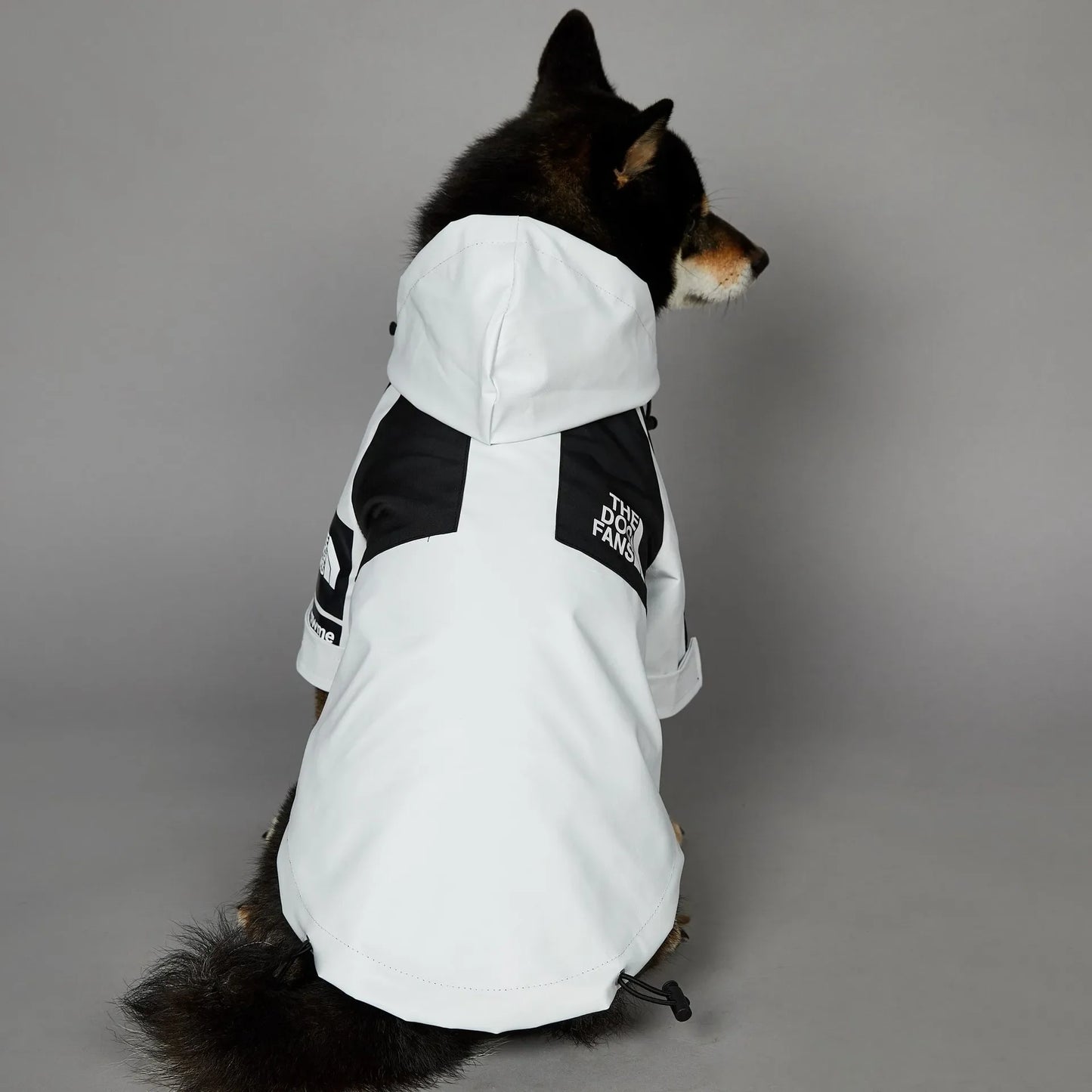 Dog Clothes Raincoat for Small Big Dogs Wind Coat Windbreaker French Bulldog Hoodie