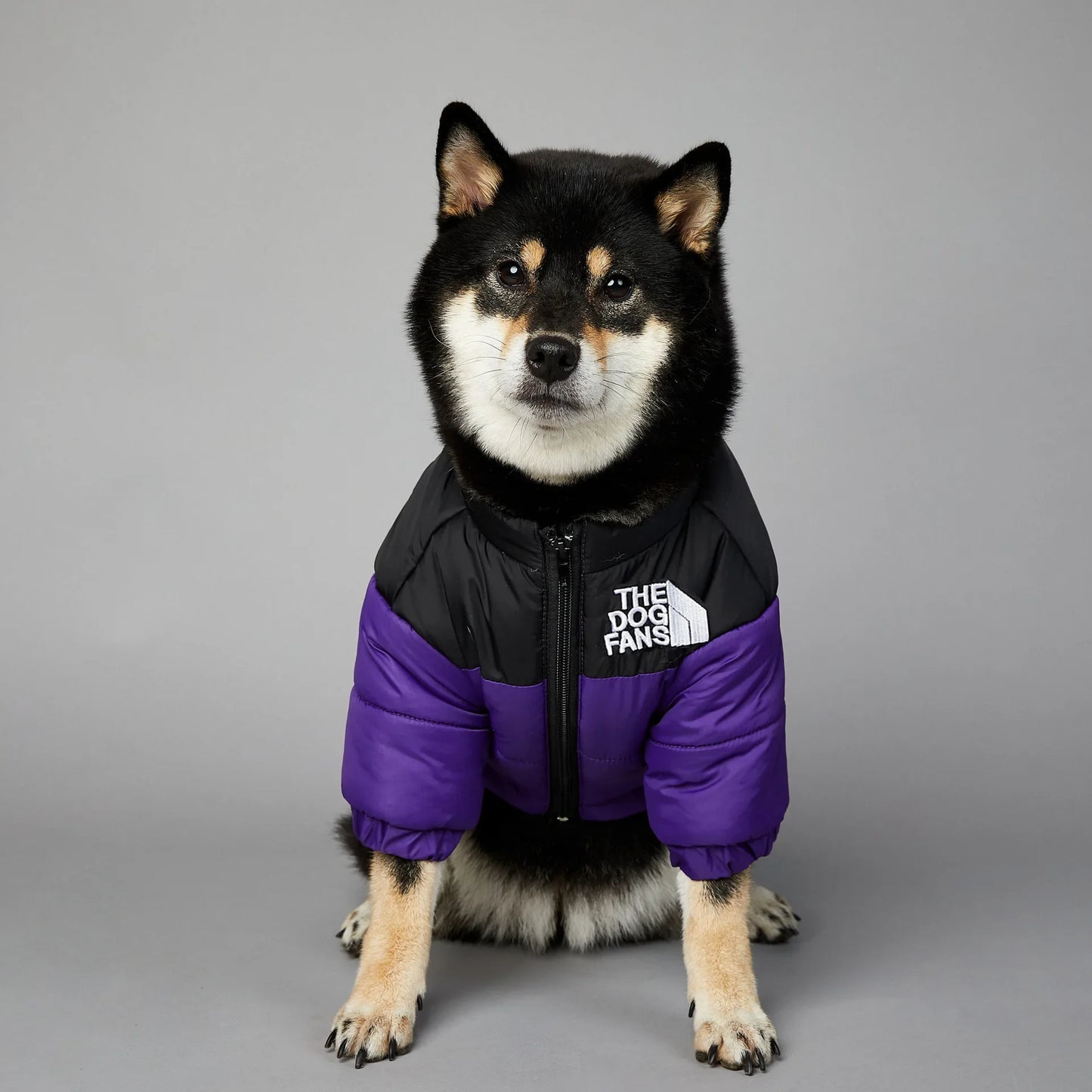 The Dog Face Winter Pet Dog down Jacket Clothes for Small Medium Dogs Warm Thick White Duck down Vest French Bulldog Puppy Coat